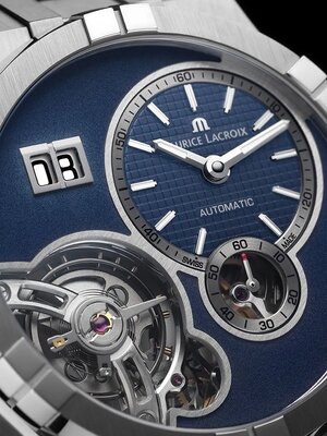 Maurice Lacroix Aikon Master Grand Date Automatic AI6118-SS00E-430-C (+ spare strap)