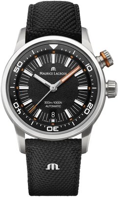 Maurice Lacroix Pontos S Diver Automatic PT6248-SS00L-330-J (+ 2 spare straps)