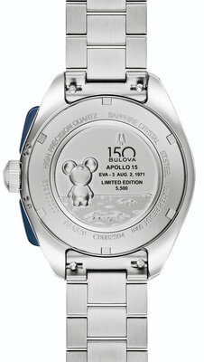 Bulova Lunar Pilot Quartz Chronograph 98A329 Timascus 150th Anniversary Limited Edition 5500pcs