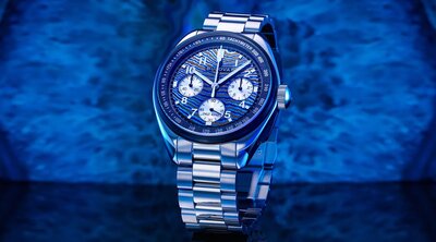 Bulova Lunar Pilot Quartz Chronograph 98A329 Timascus 150th Anniversary Limited Edition 5500pcs