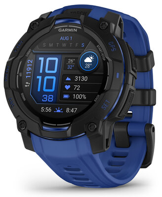 Garmin Instinct 3 AMOLED 45mm, Bolt Blue/Black