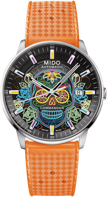 muderdem様オーダー Mido Commander Chronograph Men's Watch M016.414.11.041.00