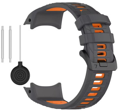 Silicone strap Ricardo 22mm (pro Garmin Instinct 3, 45mm), Grey