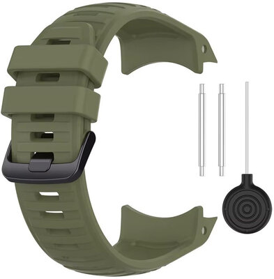 Silicone strap Ricardo 26mm (pro Garmin Instinct 2X), Green