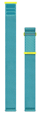 Textilní řemínek Garmin 22mm, Amp Yellow/Turquoise, Quick Release, 010-14400-07