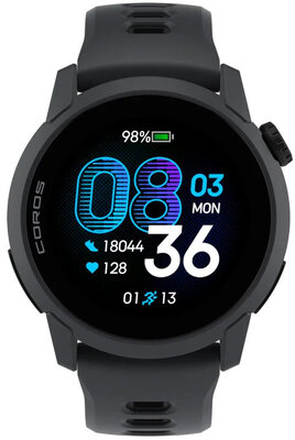 Coros Pace 4 Black / Silicone Band