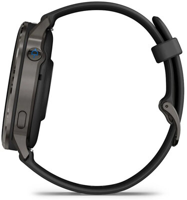 Garmin D2 Air X15, Slate/Black Silicone Band