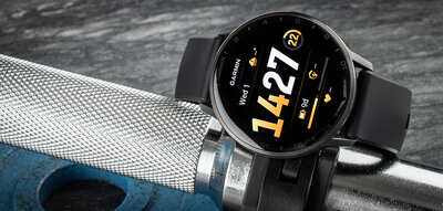 Garmin D2 Air X15, Slate/Black Silicone Band