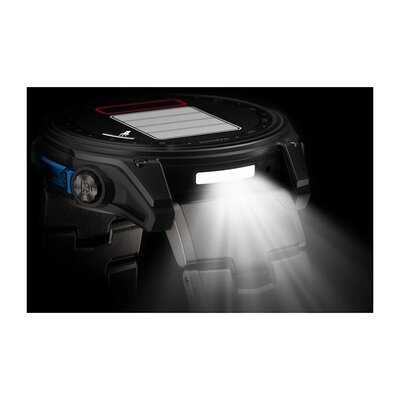 Garmin D2 Mach 2 51mm (Premium), Carbon Gray DLC Titanium with Vented Titanium Bracelet (+ extra strap)