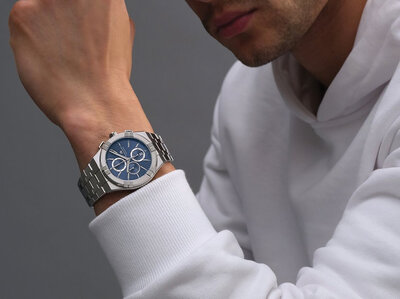 Maurice Lacroix Aikon Chronograph AI1118-SS002-430-1