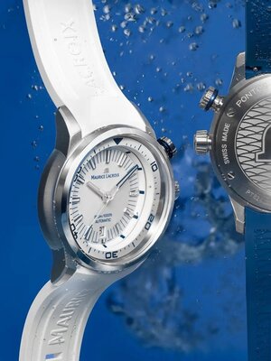 Maurice Lacroix Pontos S Diver Automatic PT6248-SS00L-130-4 (+ spare straps)