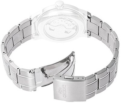 Steel bracelet Orient UM00Y113J0 20mm (for the model RA-AC0M), Silver