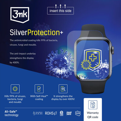 3mk SilverProtection+ protective film for watches