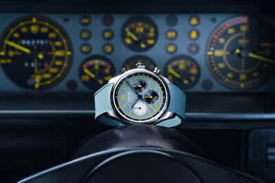 Union Glashütte Belisar Chronograph D009.427.17.042.09 Speedster Limited Edition 388pcs (+ spare strap)