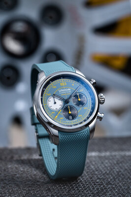 Union Glashütte Belisar Chronograph D009.427.17.042.09 Speedster Limited Edition 388pcs (+ spare strap)