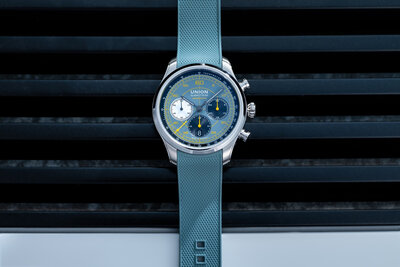 Union Glashütte Belisar Chronograph D009.427.17.042.09 Speedster Limited Edition 388pcs (+ spare strap)