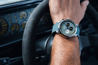 Union Glashütte Belisar Chronograph D009.427.17.042.09 Speedster Limited Edition 388pcs (+ spare strap)