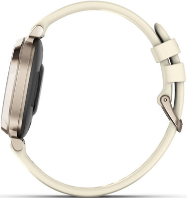 Garmin Lily 2 Cream Gold / Coconut Silicone Band