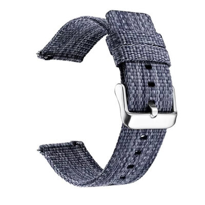 Nylon strap Ricardo 22mm (pro Garmin Venu 3, Forerunner 265, Vívoactive 4 aj.), Blue V2, Quick Release