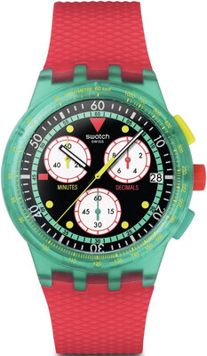 Swatch Neon Emerald Chrono SUSG409