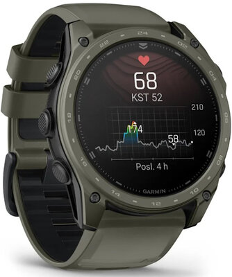 Garmin Tactix 8 Sapphire AMOLED 51mm, Olive Drab Cerakote