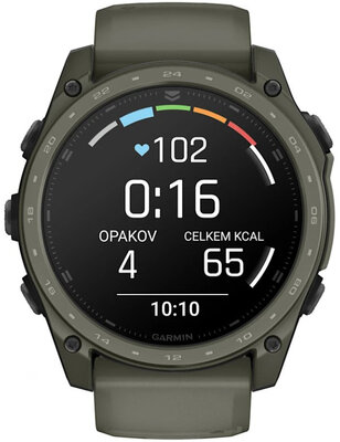 Garmin Tactix 8 Sapphire AMOLED 51mm, Olive Drab Cerakote