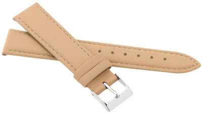 Leather strap JVD R41442 14mm, Brown