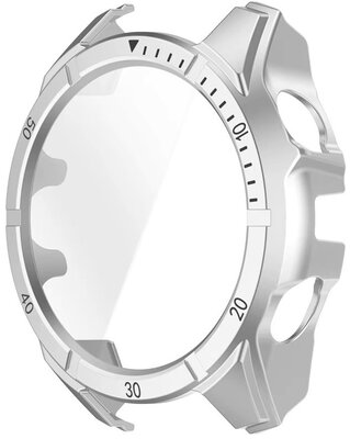 Protective cover (pro Garmin Fenix 8 AMOLED, 47mm), plastic, Silver + slide