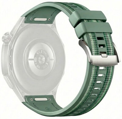 Silicone strap Ricardo 22mm (pro Huawei Watch GT 6 Pro), Green, QuickFit