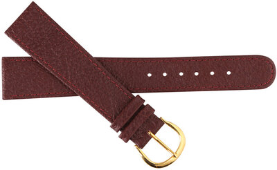 Leather strap JVD R00505 20mm, Brown