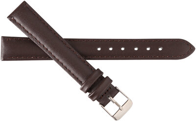 Leather strap JVD R17502 16mm, brown