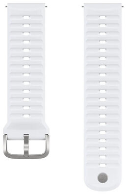 Silicone strap Coros (pro Apex 4 42mm, Pace 4, Pace Pro aj.), White, Quick Release