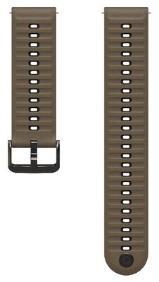 Silicone strap Coros (for Nomad), brown, Quick Release, extended length