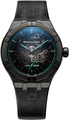 Maurice Lacroix Aikon Automatic Skeleton AI6028-DLB0B-030-H Label Noir Limited Edition 100pcs (+ spare strap)