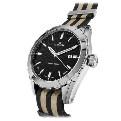 Edox Grand Ocean Date Quartz 53102-3nagn-nin