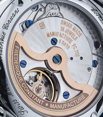 Frederique Constant Manufacture Classic Worldtimer Automatic FC-719LBWD3DH6 Limited Edition 88pcs (+ spare strap)