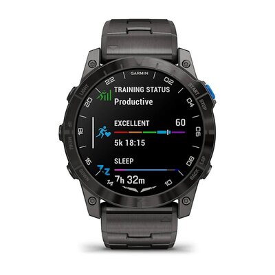Garmin D2 Mach 1 Pro (Premium), Titanium Bracelet (+ náhradní řemínek)