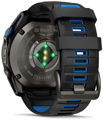 Garmin D2 Mach 2 Pro 51mm (Premium), Chestnut Leather Band (+ náhradní řemínek)