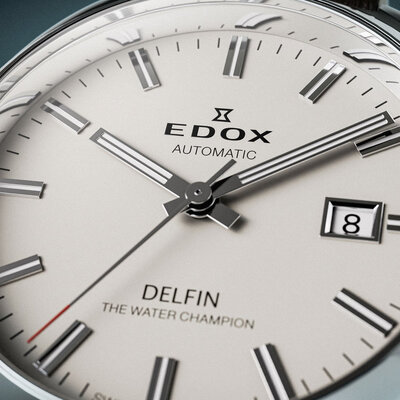 Edox Delfin The Original 1961 Automatic 80143-3m-ain Delfin re-edition 65th Anniversary Limited Edition 265pcs (+ spare strap)