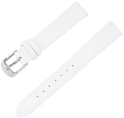 Leather strap Ricardo Vicenza, White, Quick Release