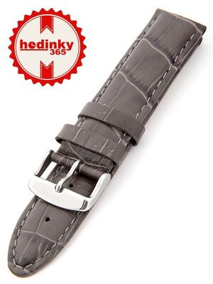 Leather strap Mavex HYP-01-GREY, Grey