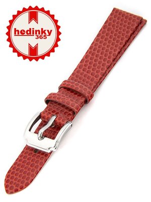 Leather strap Mavex HYP-02-FLAME, Red