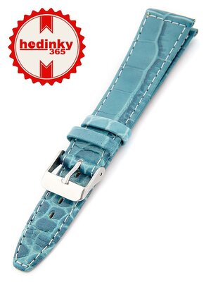 Leather strap Mavex W-309-J2, Blue