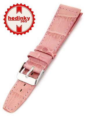 Leather strap Mavex W-309-K, Pink