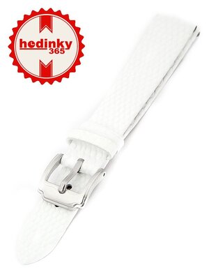 Leather strap Mavex HYP-02-WHITE, White