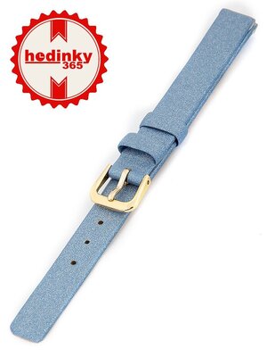 Leather strap Mavex R1-BL2, Blue