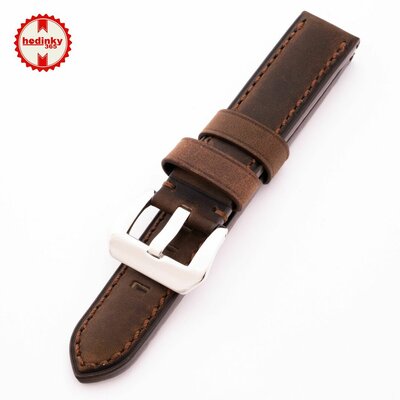 Leather strap Mavex HYP-05-TMORO, Brown