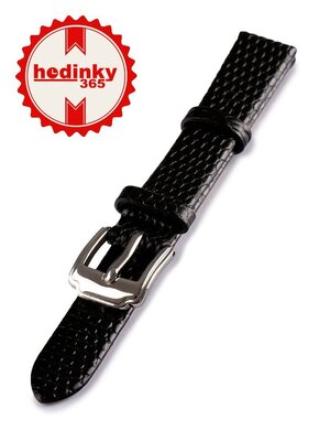 Leather strap Mavex HYP-02-NERO, black