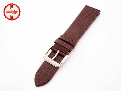 Leather strap Mavex HYP-02-BROWN, Brown