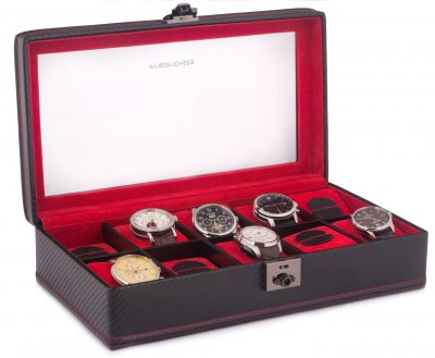 Friedrich Lederwaren Carbon 32048-2 watch box